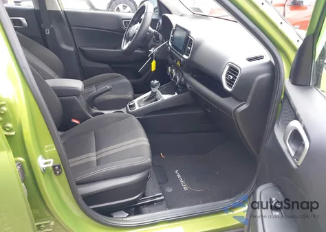 2021 Hyundai Venue Sel из США, поврежденный, VIN KMHRC8A32MU077100